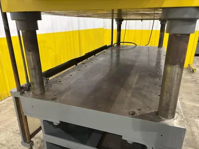 40 TON X 36" X 94" AIRAM 4 POST PNEUMATIC CUTOFF PRESS: STOCK #22485