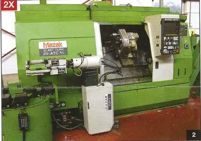 USED MAZAK SLANT TURN 25 Ø 420 X 1000 MM