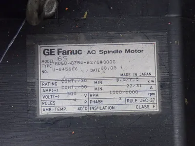 USED 1988 FANUC A06B0754B270#3000