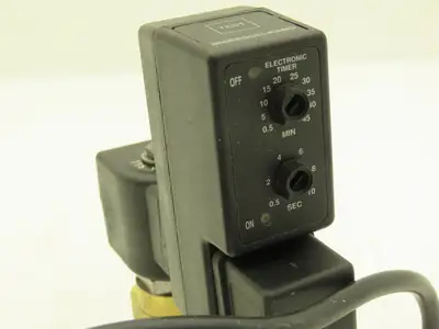 Parker Skinner Solenoid Condensate Drain Valve 110V 60Hz 10W 3-300PSI Timed