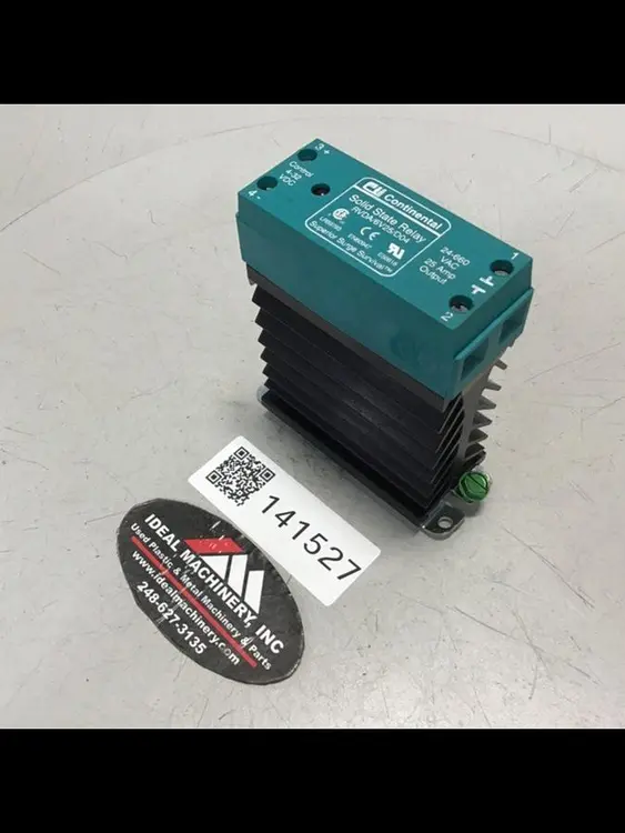 Used CONTINENTAL INDUSTRIES RVDA/6V25/D04 Relays & Switches Michigan US | Ideal Machinery #598372