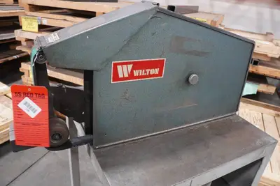 Wilton Belt Sander on Rolling Cart