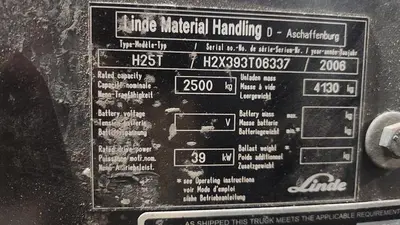 USED 2006 LINDE H25T