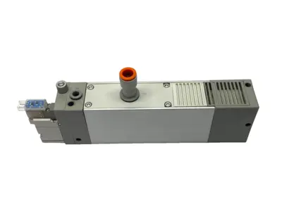 Used SMC Pneumatic Multi-Stage Vacuum Ejector 0-84kPa 24V Vacuum Pumps Michigan US | Maverick Industrial Sales #1393516