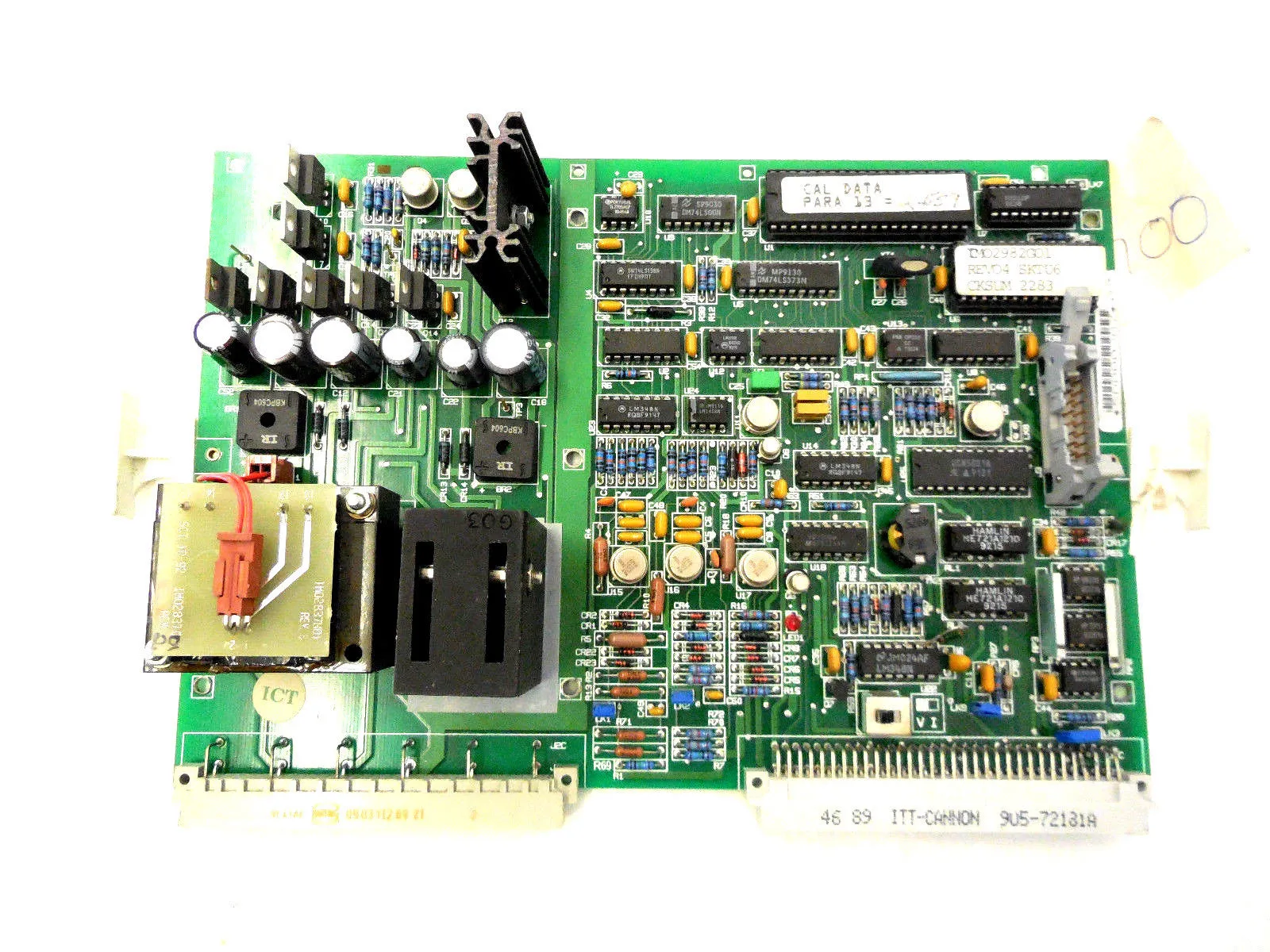 REPAIRED WESTINGHOUSE 1N04811G01 PC BOARD