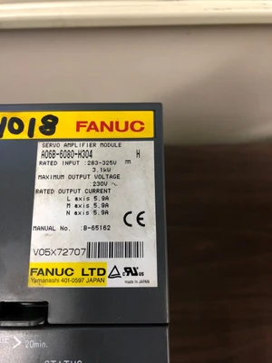 FANUC A068-6080-H304 SERVO AMPLIFER MODULE