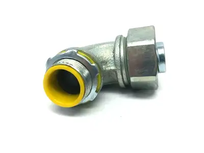 New | in-Stock RACO Liquid Tight 90 Degree 3/4" Connector Electrical Fittings Michigan US | Maverick Industrial Sales #1397520