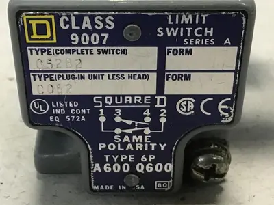 USED SQUARE D 9007-C52B2