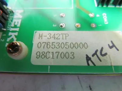 Meki M-342TP Output Board 07653050000 98C17003