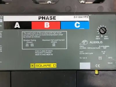 USED SQUARE D LIF363001027