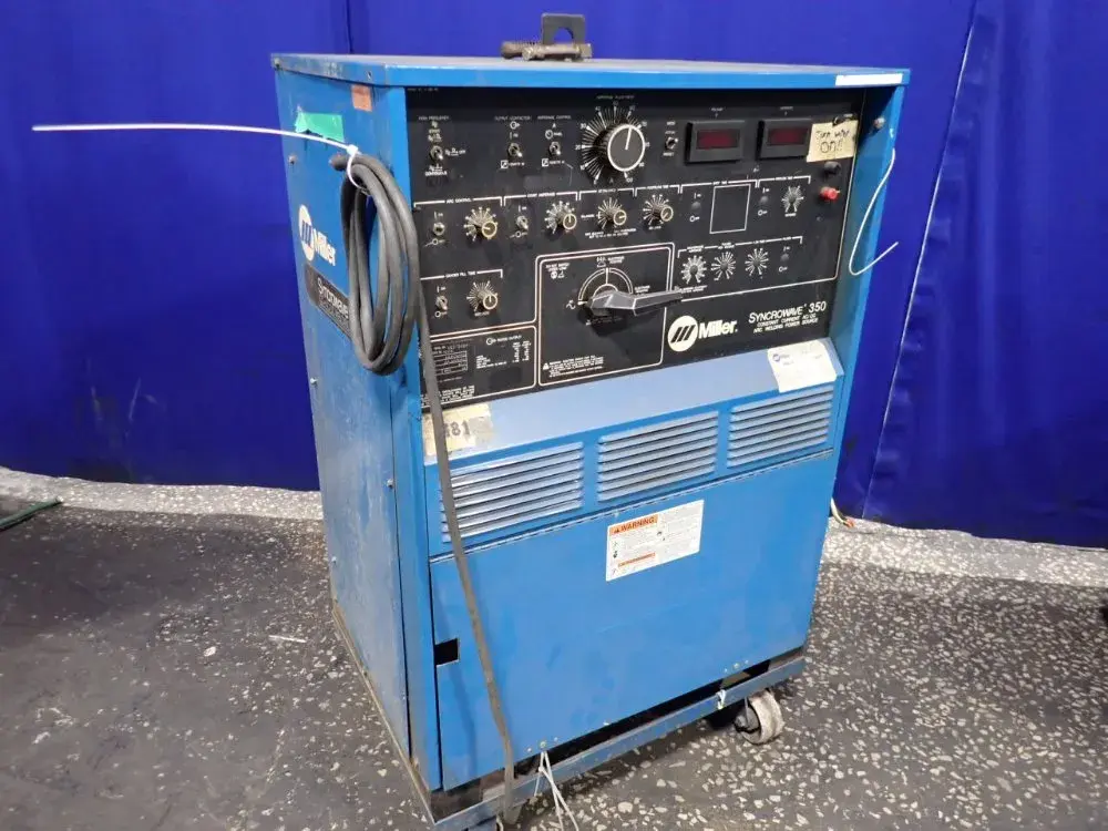 USED MILLER SYNCROWAVE 350