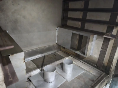 Batch Oven 1,200 Degrees, 66″ x 63″ x 153″