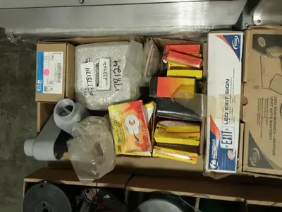 4 PALLETS OF ASSORTED CONDUIT, ENCLOSURES