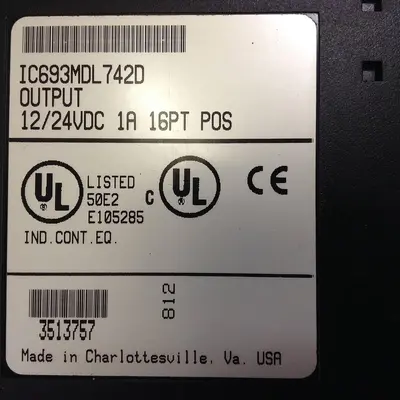 USED FANUC IC693MDL742D