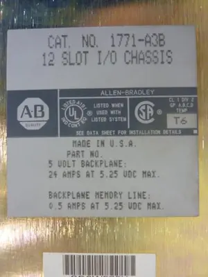 USED ALLEN BRADLEY 1771-A3B SER B