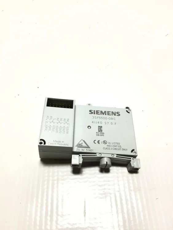 Used SIEMENS 3SF5500-0BC Input / Output Modules Pennsylvania US | Moses B Glick #1007703
