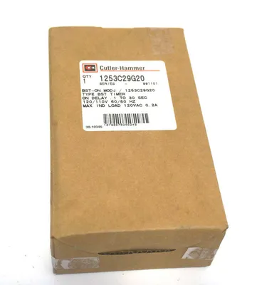 NEW WESTINGHOUSE CUTLER HAMMER BST-ON TIMER 1253C29G20 BSTON