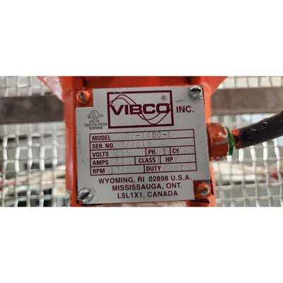 Surplus Stainless Steel Scalper Vibrating Screener