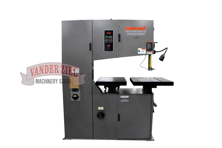 New | in-Stock MARVEL MANUFACTURING S36V Vertical Band Saws Michigan US | Vander Ziel Machinery Sales #482436