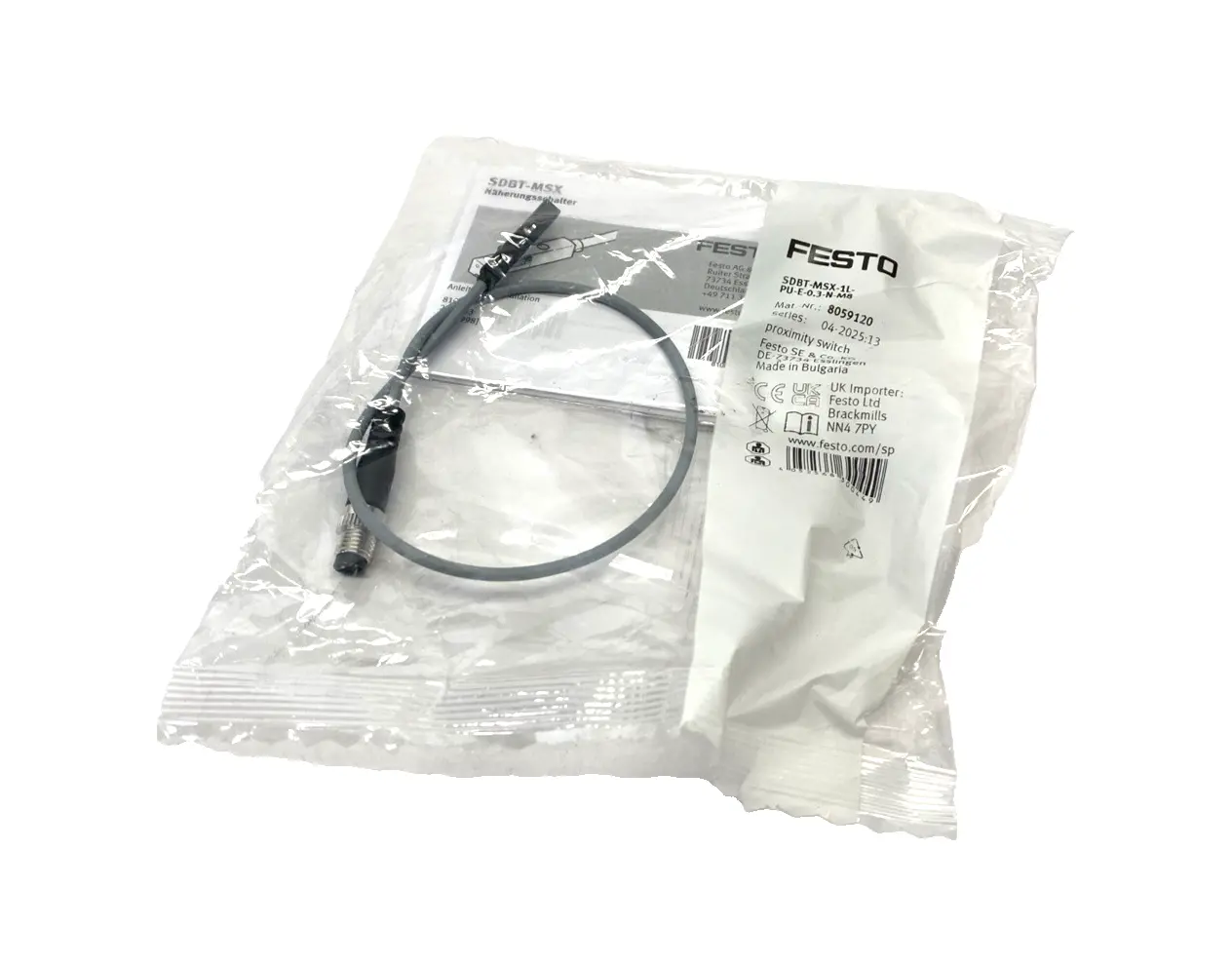 New | in-Stock Festo 8059120 Proximity Sensors Michigan US | Maverick Industrial Sales #1400722