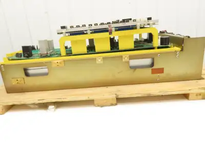 Fanuc A06B-6059-H222# H521 AC Spindle Servo Unit Has Cracks In Plastic READ Part