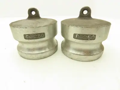 Dixon D-250 Camlock 2-1/2" Cam & Groove Coupler Female NPT w/Dust Cap Lot of 2