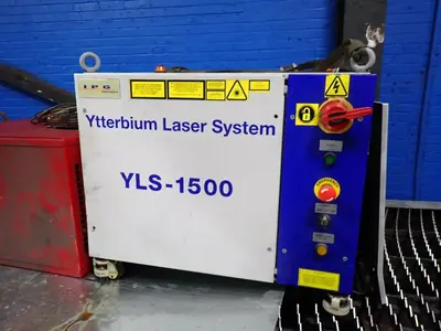Used 2017 MESTEK MACHINERY  / IPG PHOTONICS LASER MAX 1.5  / YLS1500 Laser Cutters Ohio US | HGR 24 #728386