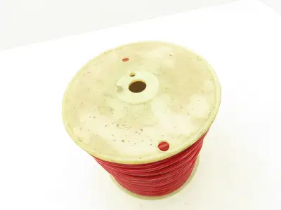 Polyconn 1C-157-05 RED 95A PUR Polyurethane Red Hose Tubing  500' Roll 1/8X1/16"
