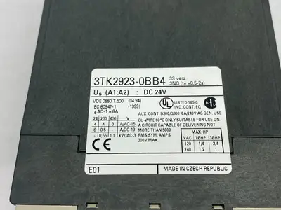 Used SIEMENS ADJUSTABLE DELAY MODULE, 3-CIRCUITS DELAYED Industrial Controls | Maverick Industrial Sales #1103047