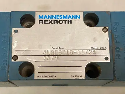 Used MANNESMANN REXROTH 4WRE6E16-11/24 Z4/V Pump & Valve Parts | Surplus Asset Holdings #1219368