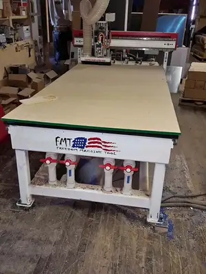 2012 FREEDOM MACHINE TOOL 4'x8' Used 3 Axis CNC Routers | PlastiMach Corp (1)
