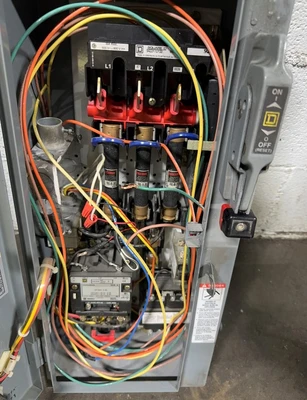 SQUARE D SIZE 0/30A COMBINATION MOTOR STARTER