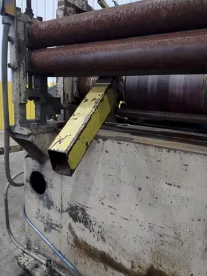 36" YODER POWERED SLITTING HEAD WITH FEED ROLLS: STOCK #22948
