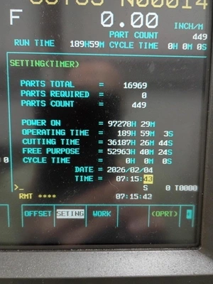 2000 KURAKI KBT-13EA Boring Mills Horizontal Table Type | USED CNC (7)