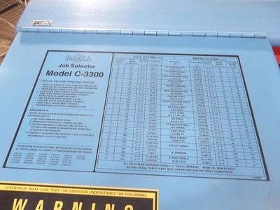 USED 1998 DOALL C-3300NC
