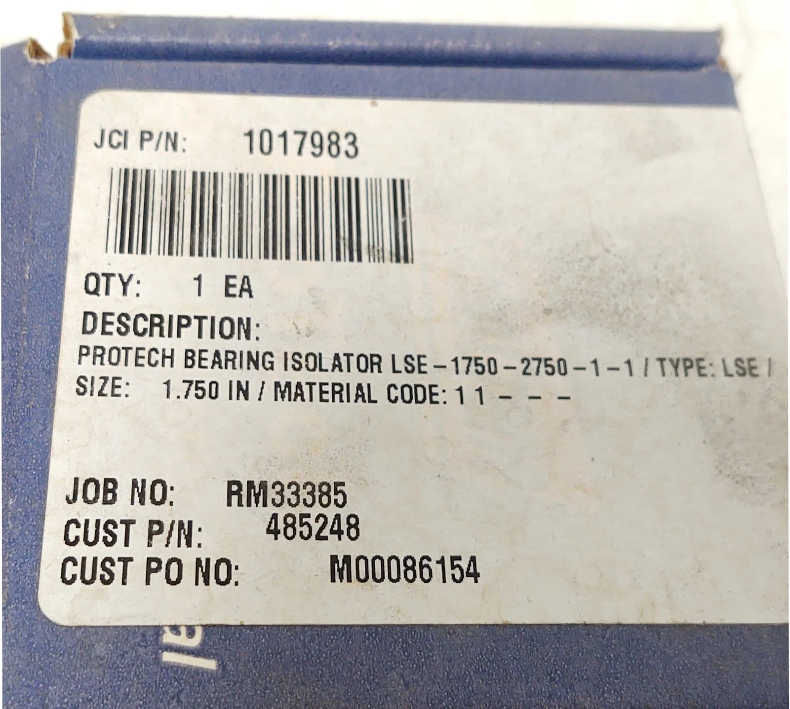 NEW John Crane LSE-1750-2750-1-1