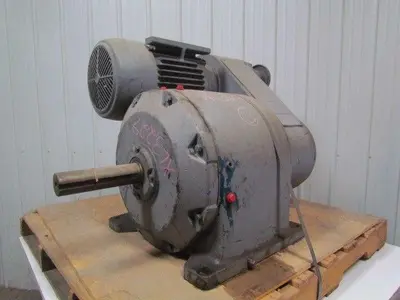 Reeves Variable Speed Drive 72:1 Ratio 7-1/2 HP Speed Reducer