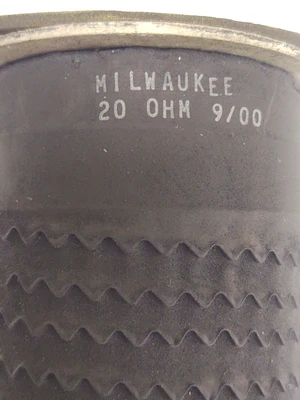 Milwaukee Dynamic Braking Resistor for VFD Motor, 20 Ohm Wire Wound Encapsulated