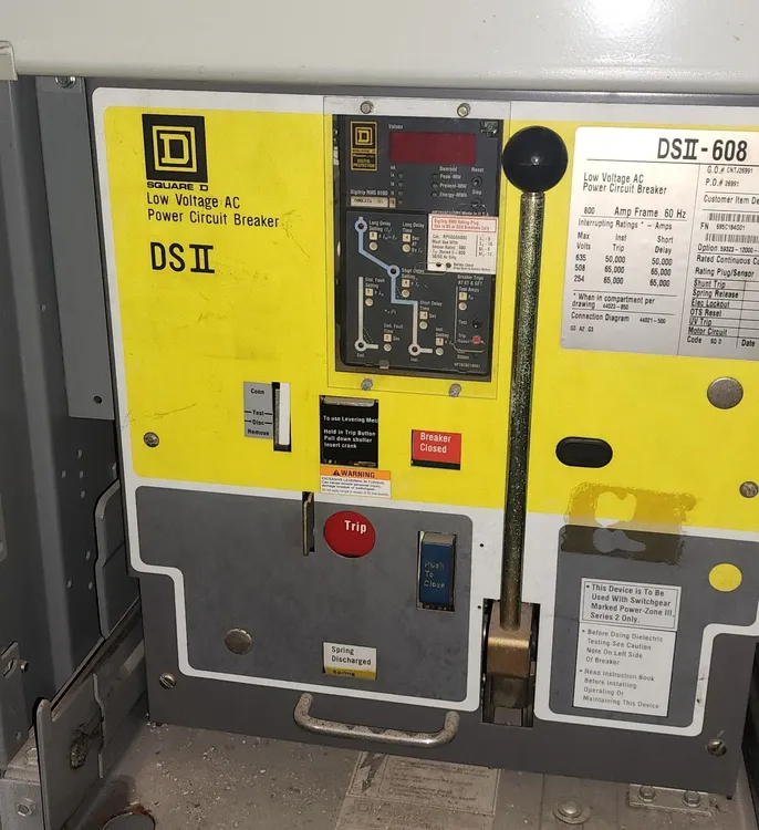 Used 1999 SQUARE D Circuit Breaker Circuit Breakers South Carolina US | International Machinery, LLC #385794