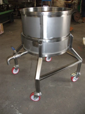 100 L S/S Trolley Tank