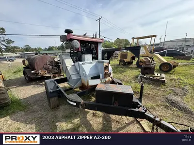 Used 2003 ASPHALT ZIPPER AZ-360 Cold Planers Texas US | Proxy Equipment #1425947