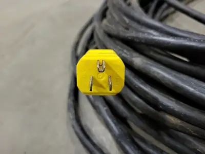 SOOW Power Cord 14 AWG 3 Conductor 600V w/ Plug 15A 125V