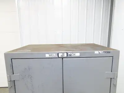 Strong Hold Extreme Duty 12 GA Counter-Height Cabinet 2 Shelf 36x20x36"