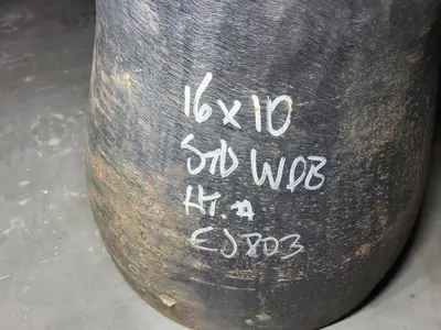 16"x10" STD Concentric Reducer Steel