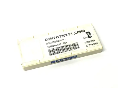 USED SECO DCMT11T302-F1 CP500 TURNING INSERT DCMT32.50.5-F1 CP500
