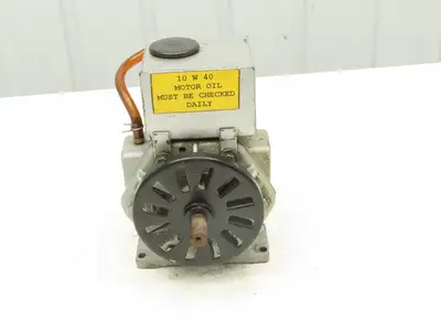Conde 55730S Vacuum Pump W Automatic Oiler 3/4" NPT 3/4" Double Shaft