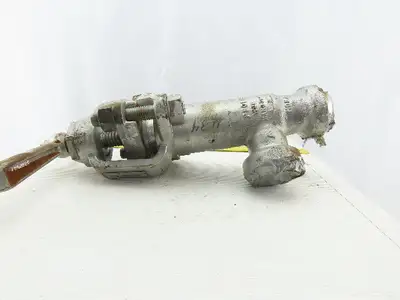 Hancock 7190W 2" Socket Weld Forged Steel Globe Valve 90° 3600 WOG