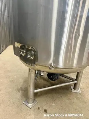 INOX Industries 275 Gallon Jacketed Reactor With Agitator