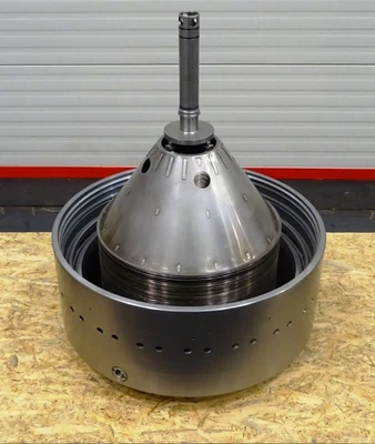 Westfalia MSD 130-01-076 warm milk separator, 316 SS.