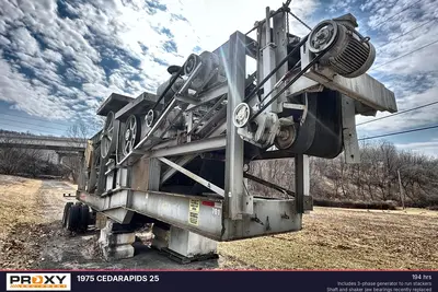 Used 1975 CEDARAPIDS 25 Jaw Crushers Pennsylvania US | Proxy Equipment #1385119